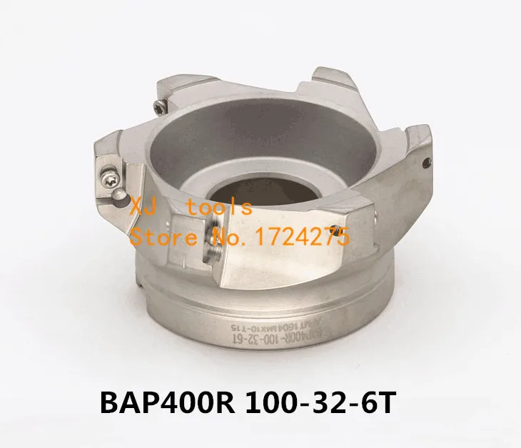 Новинка 1 шт. BAP400R 100 32 6T прямоугольный наплечный Фрезерный резак, наплечный резак для фрезерного станка