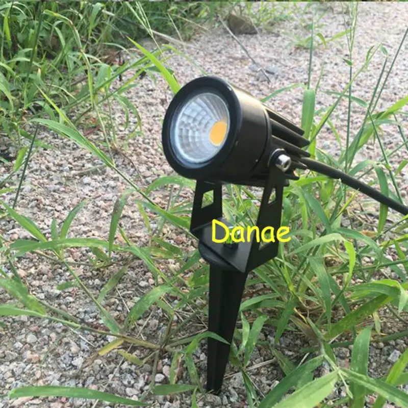 

5W COB LED Lawn Light Lamp DC12V/AC85-265V 5W Outdoor Waterproof IP68 Warm White Cold White Garden Lawn Spot Ground Light