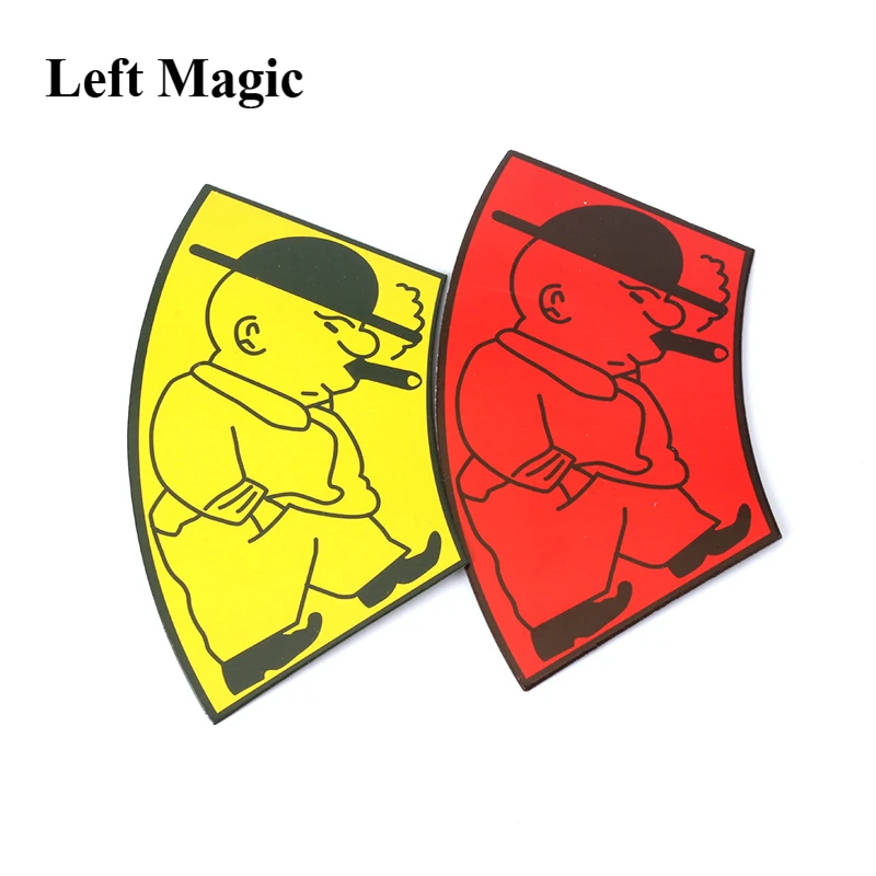 Funny Dwarf Card Illusion Magic Tricks Please Don\'T Underestimate Me Card Magic Props  Kids Toy Gift Children Magic Puzzle Toy