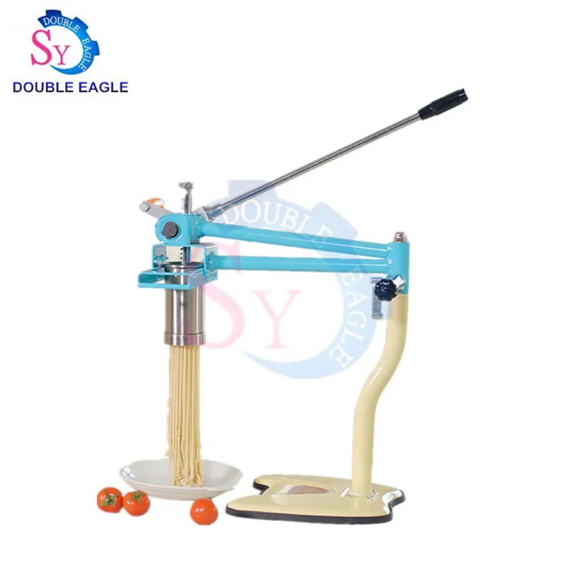 Wholesale price home use small manual ramen noodle making machine/hand lamian noodle extrusion forming machine/stretched noodle