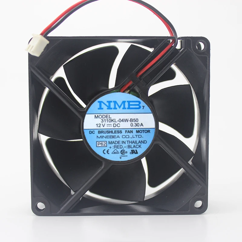 

New original 3110KL-04W-B50 B59 8025 12V 0.30A 8CM double ball bearing power supply case fan