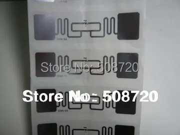 Alien H3 73.5X21.2Mm Uhf Rfid Adhesive Tag Rfid Label 500 Stks/partij Gratis Verzending