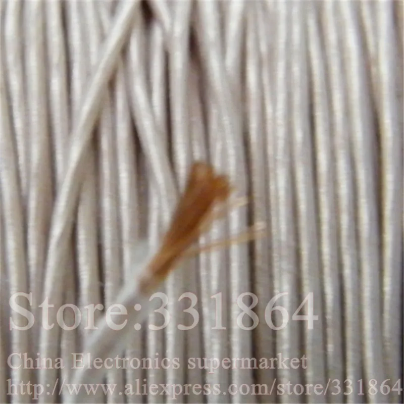 0.6mm,0.07x28 strands,(50m /pc) Mine antenna  Litz wire,Multi-strand polyester silk envelope  braided multi-strand wire