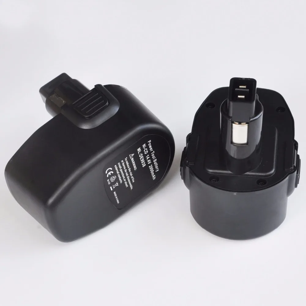 Paquete de batería recargable Ni-MH para taladro eléctrico inalámbrico Black Decker, 1-2 piezas, 3000mah, 14,4 V, A9262, A9267, A927