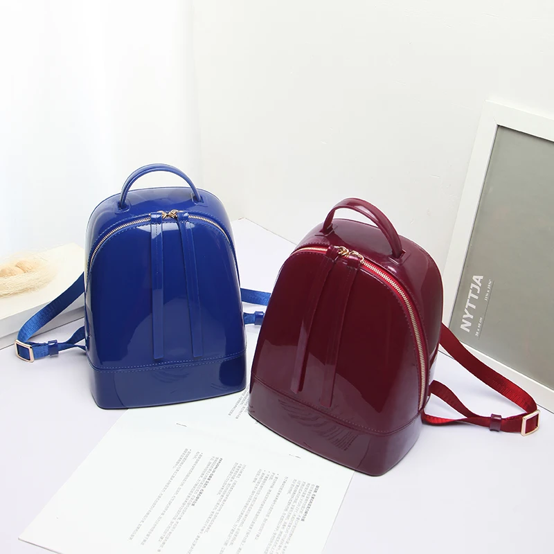 BENVICHED New Fashion Women Cute Silicone Backpack Female Travel Bags Girl School Candy Bag Lady Waterproof jelly Bag