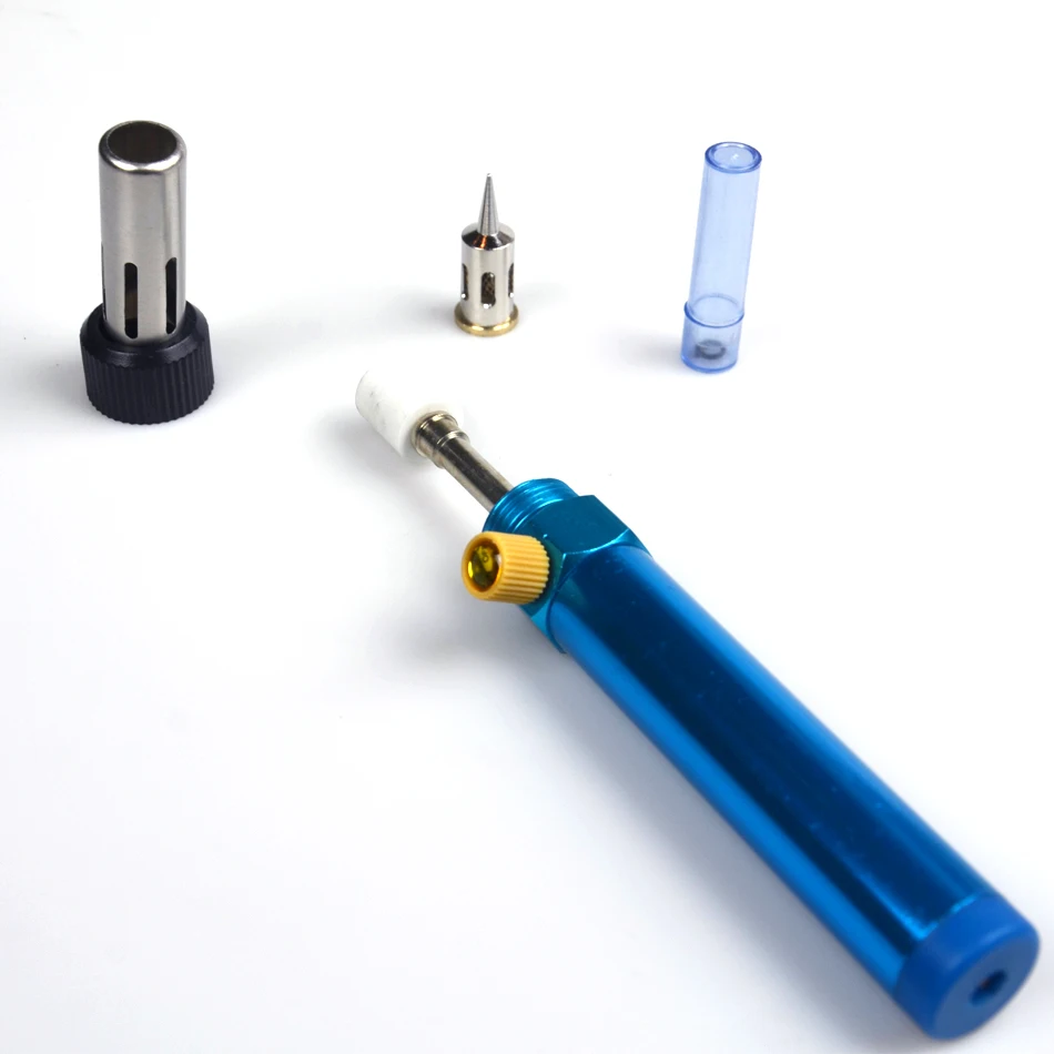 HT-B01 High Quality Gas Torch Soldering Cordless Refillable Butane Gas Soldering Iron Pen Shape Gas Gun Tool