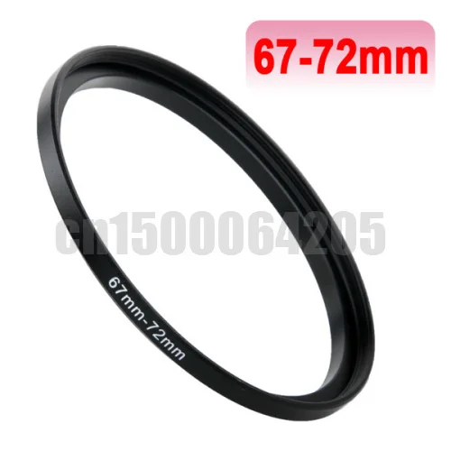 Повышающее кольцо-адаптер для фильтра камеры, 2 шт., 72 мм 67 мм-72 мм 67-72 мм от 67 до 72 мм от 67 мм до 72 мм