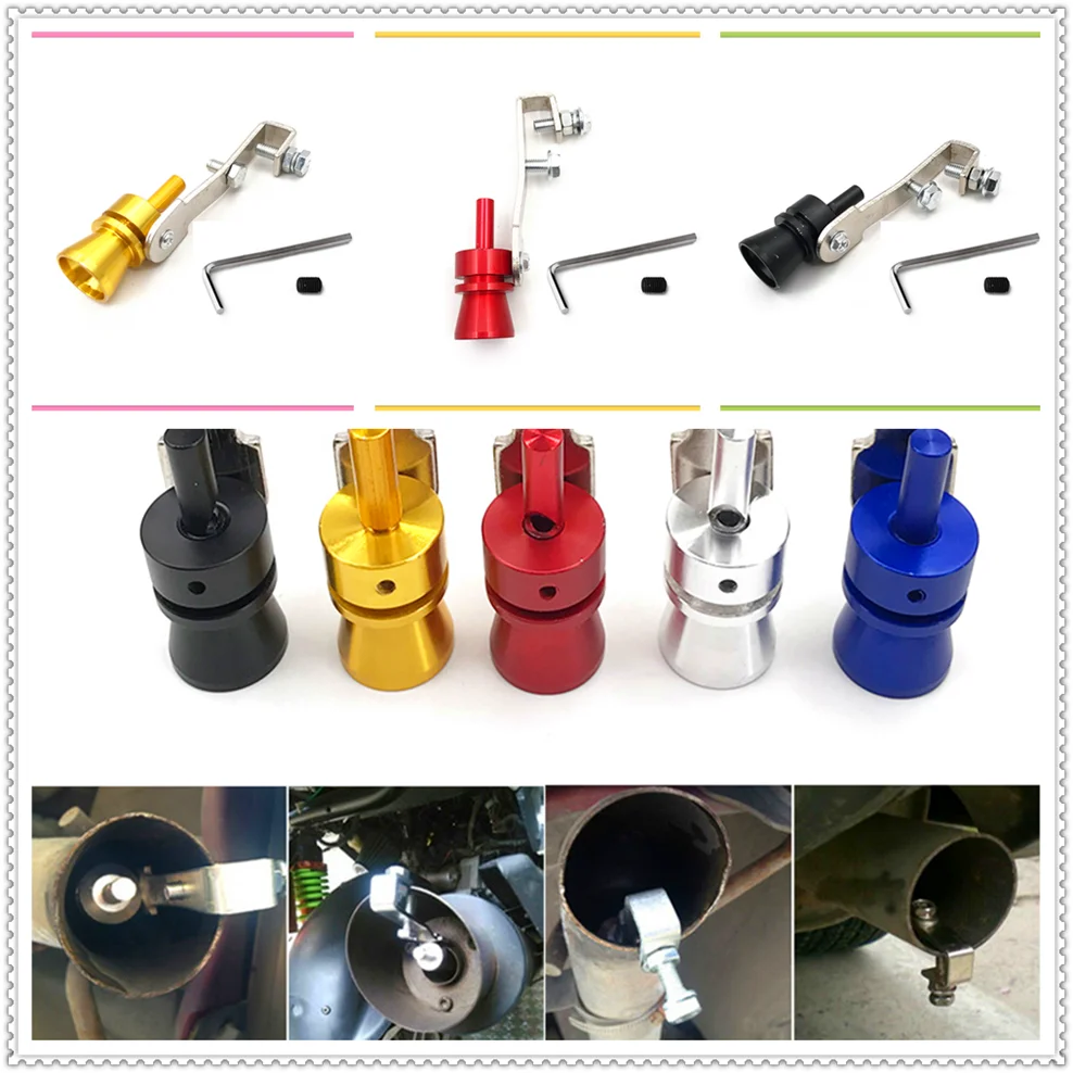 

Car Turbo Sound Exhaust Muffler Pipe Whistle Simulator Accessories for Volvo S40 S60 S80 XC60 XC90 V40 V60 Any Cars