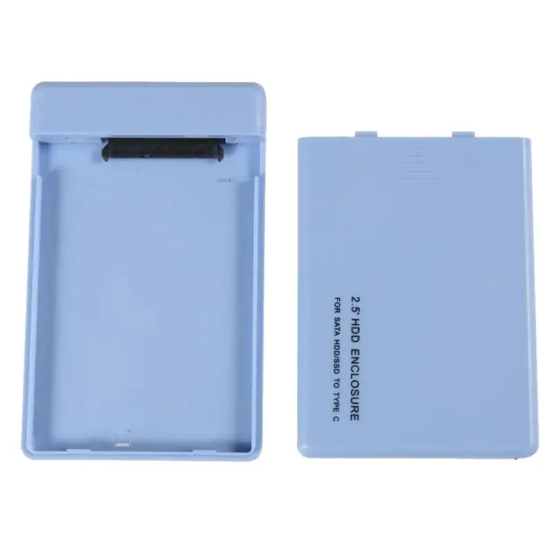 Boîtier pour disque dur externe HDD 2.5 pouces, usb 3.1, Type C vers sata 3.0, SSD, accessoires d'ordinateur