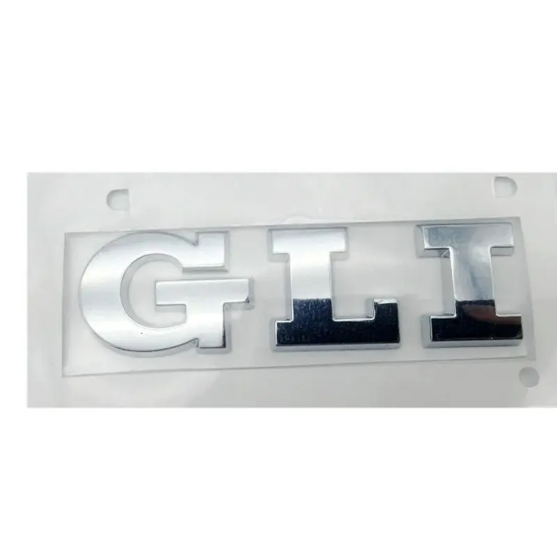 Apply to Jetta GLI Backup box alphabet Post character mark Label ABS Electroplate 1K5 853 675