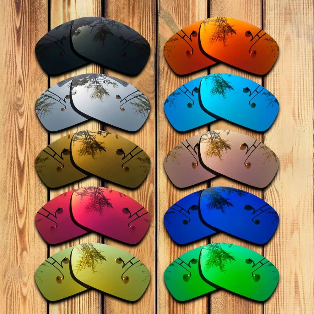 

2 Pairs 100% Precisely Cut Polarized Replacement Lenses for Hijinx Sunglass - Many Colors