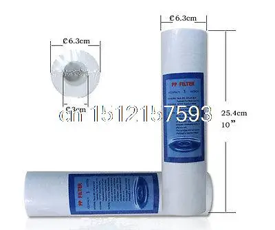 2PCS 1 Micron Reverse Osmosis Water System Filter Sediment Filter 10  x 2 5