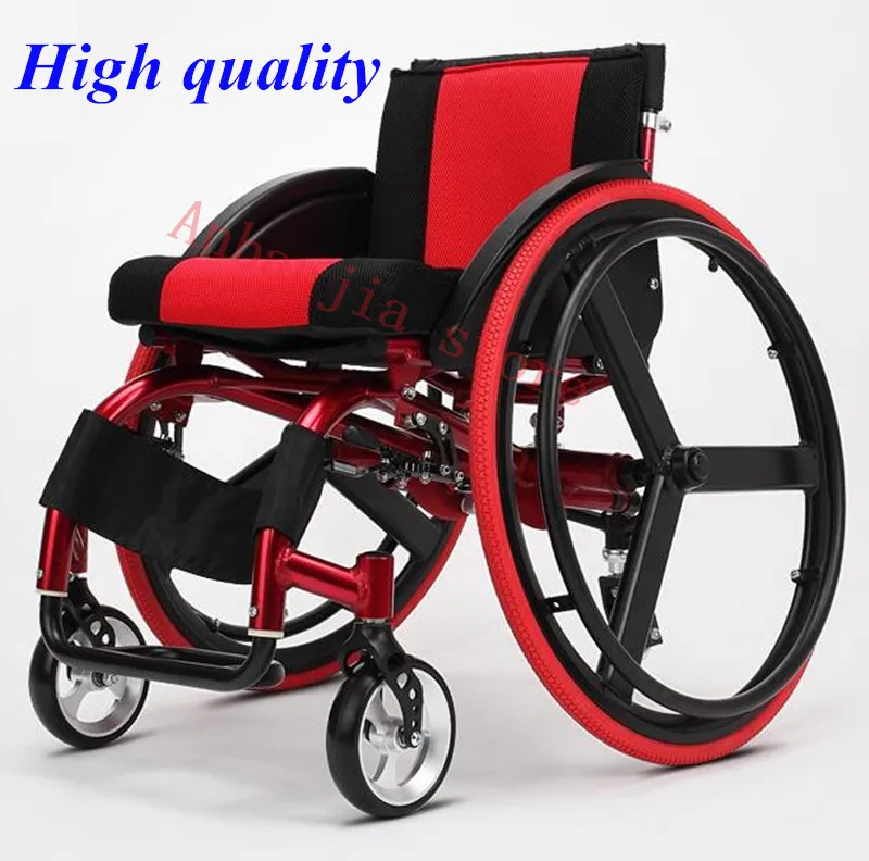 ROLEVIN Firm Fram Portable Foldable Small Sport Wheelchair