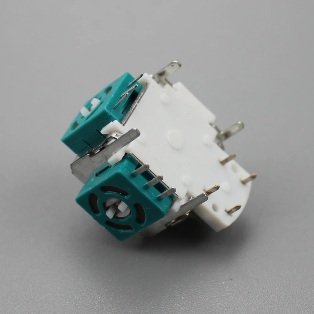 TingDong  1pcs/lot New Replacement Green 3D joystick analog Thumb stick for XBOX 360 / XBOX 360 SLIM controller gamepad