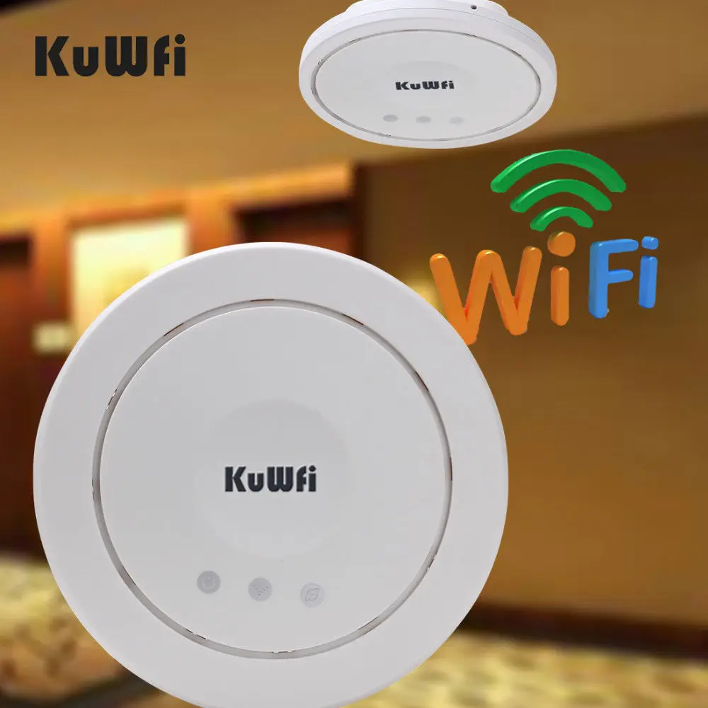 Indoor 300Mbps Ceiling AP Router Wireless Wifi Router Wi fi Signal Amplifier Wifi Booster Wifi Repeater Wi-fi Expander Range