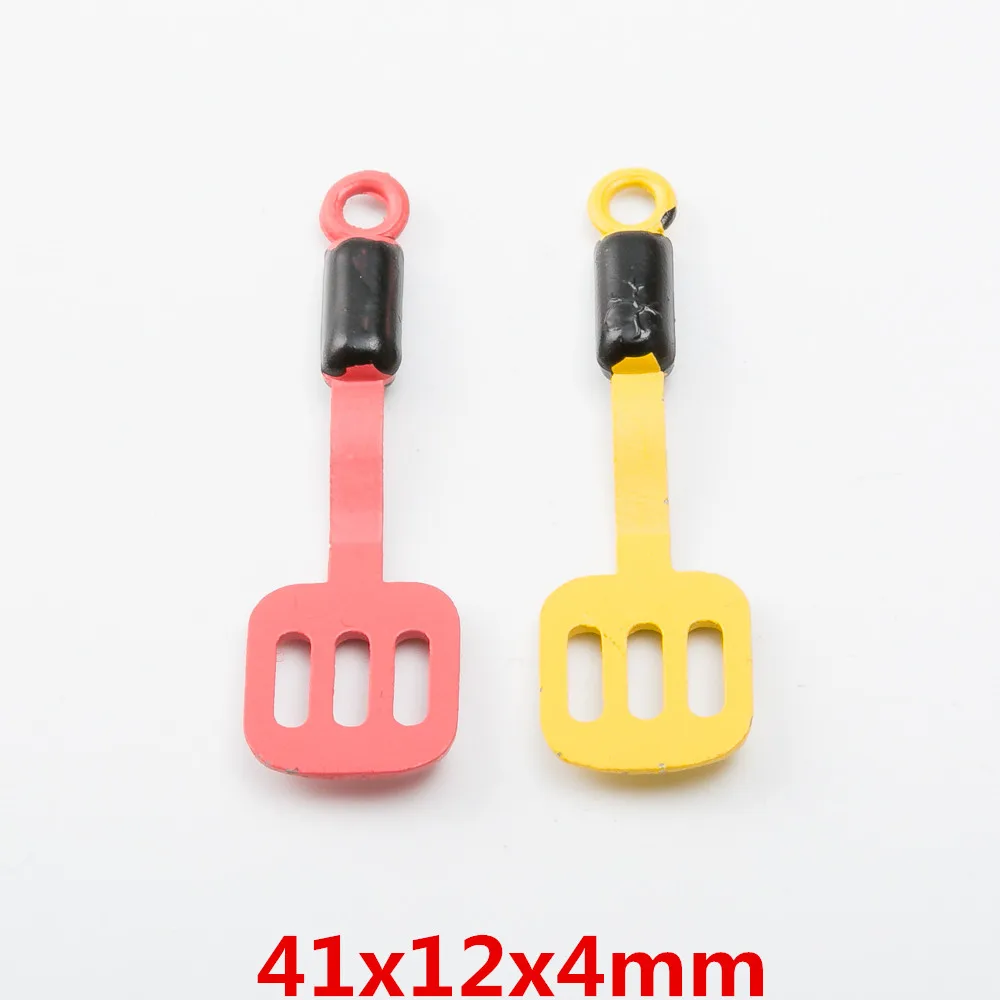 15pcs Wholesale  zinc alloy Enamel charms  shovel charm for Diy jewelry 4501