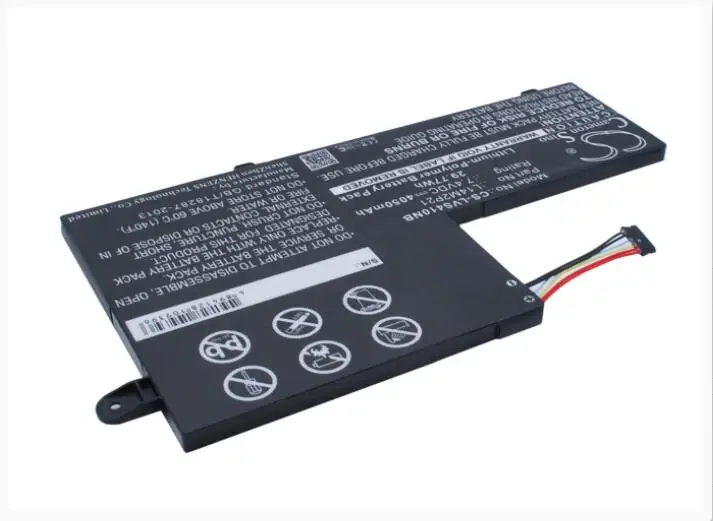 Cameron Sino 4050mAh battery for   LENOVO S41  -35 -70  -70AM -70-ISE -75 Yoga 500  -14IBD  -14ISK  -15ISK L14M2P21