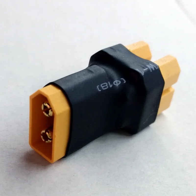 XT60 Parallel Conversion Plug battery Adapter XT60 male to 2 Female Parallel Battery Connector XT60 Adapter