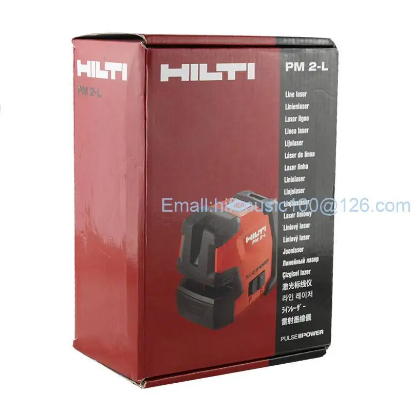 Hilti laser level PM 2-L Line laser Laser line projectors laser line Included  three-piece bracket