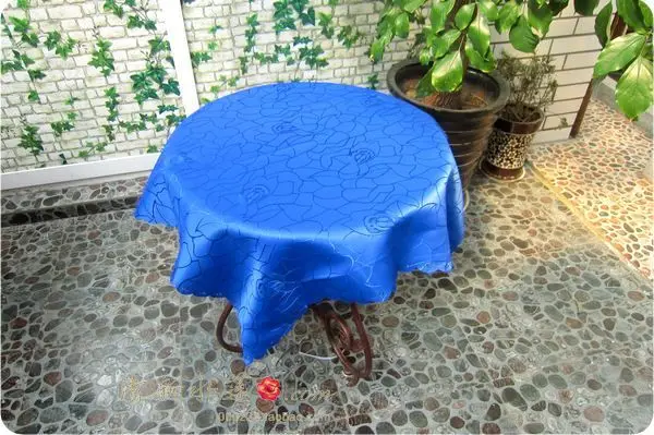 Luxury silk made Satin  table fabric fashion table cloth japanese style brie home appliance gremial table cover blue mat