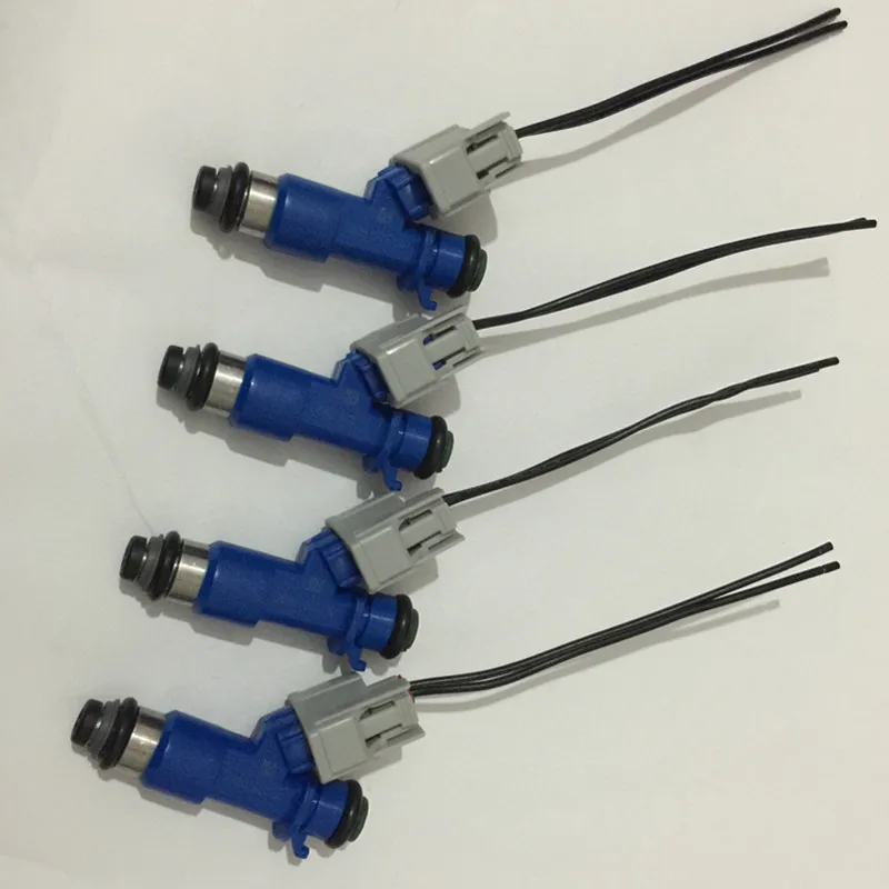 

4pcs With plugs GENUINE 410cc RDX Fuel Injector 16450RWCA01 16450-RWC-A01 for Acura Honda Civic RDX Integra RSX K20 K24 B16 B18