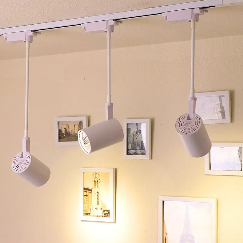 Track Lighting Spotlights Suspension Accessories Adjustable Long Rod Ceiling Tracking Mounted Extension Tube 20-200cm Rails