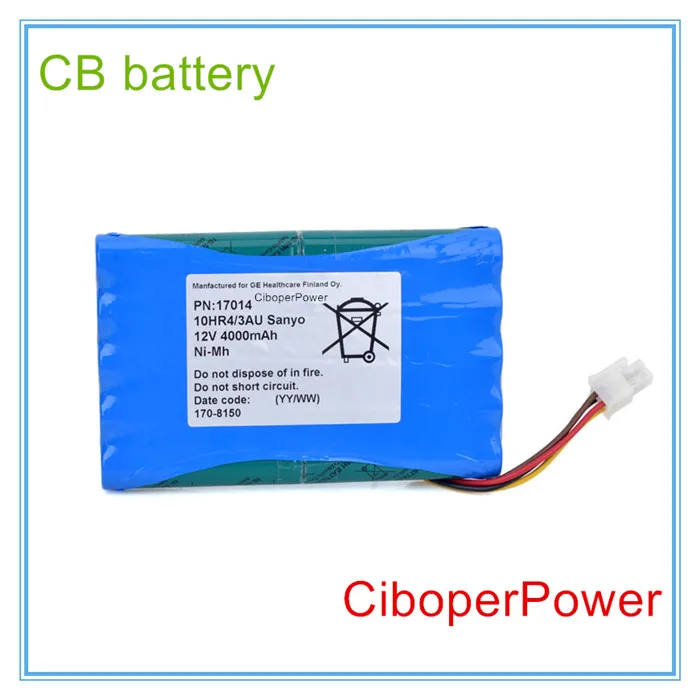 

Replacement For 10HR4/3AU 17014 Battery Replacement For Datex-Ohmeda S/5CAM S/5