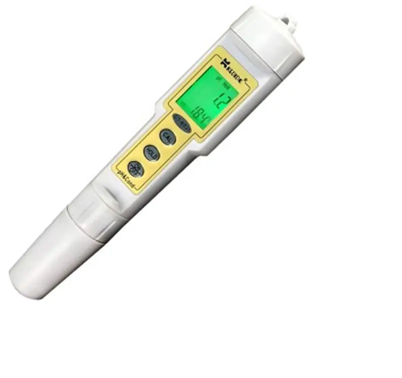 2 In1 Pen Type pH&Cond Meter Digital PH Meter Water Quality PH Pool Conductivity Tester Measuring Range 0.0-14.0pH 0-199.9uS/cm