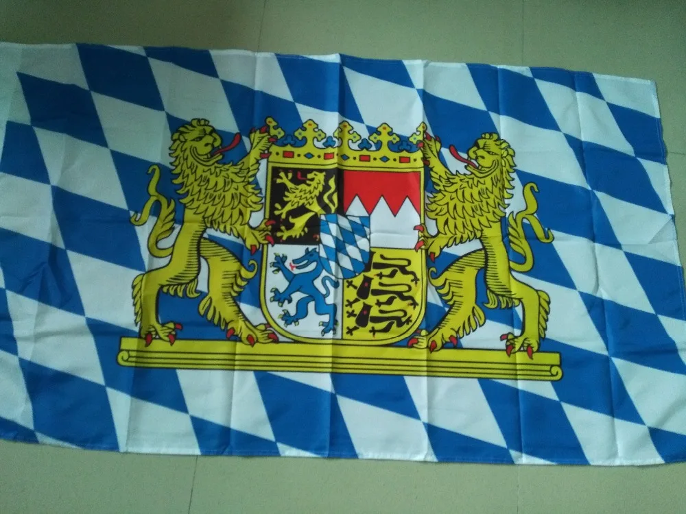 90*150cm/60*90cm/40*60cm/15*21cm German Bavaria Flag