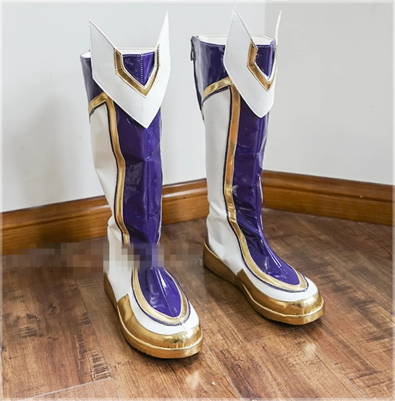 

LOL Star Guardian Magic girl the Prodigal Explorer Ezreal Cosplay Shoes Women Boots