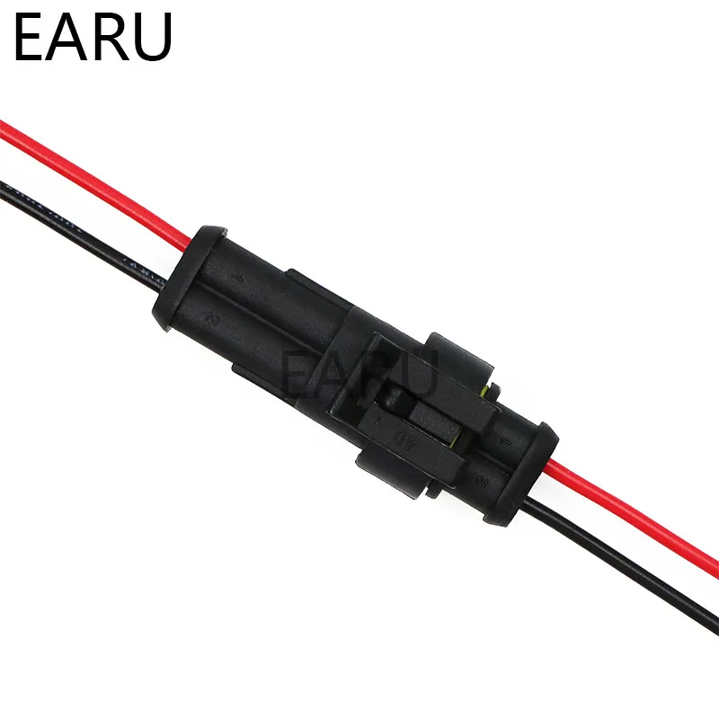 AMP 1.5 2 Pin Way Sealed Waterproof Electrical Wire Connector Plug Set Auto Connectors With Cable Factory Online Wholesale