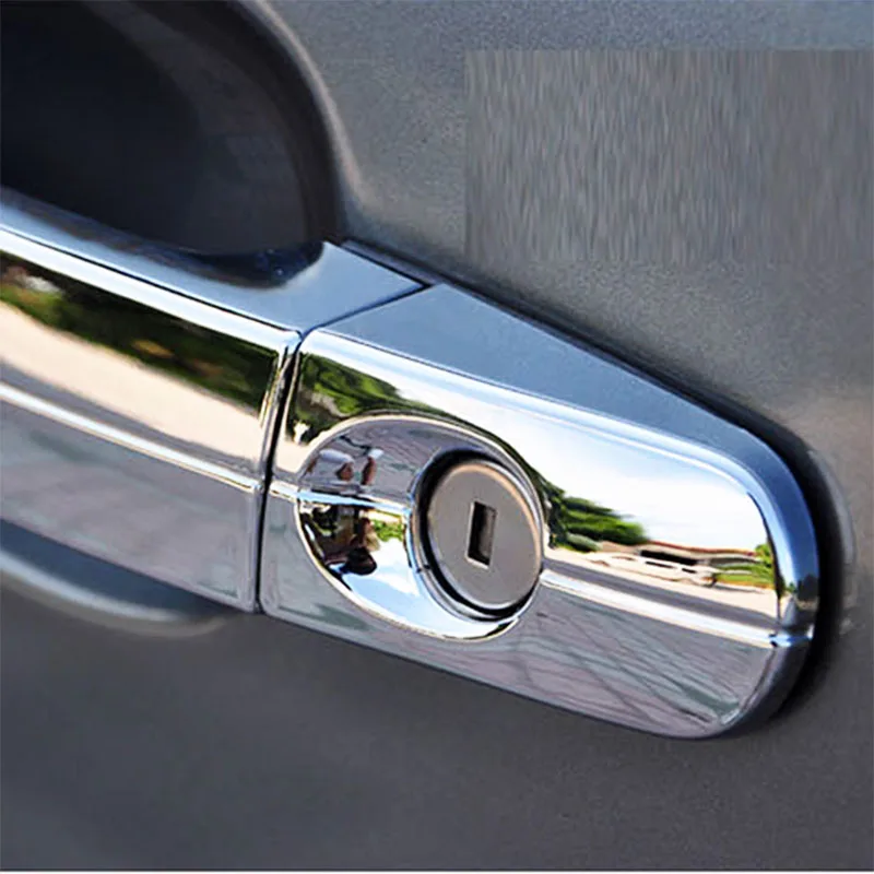 ABS  8ps Door handle   Chrome cover Trim Set   for Ford FOCUS Escape Kuga 2005-2017 accessories