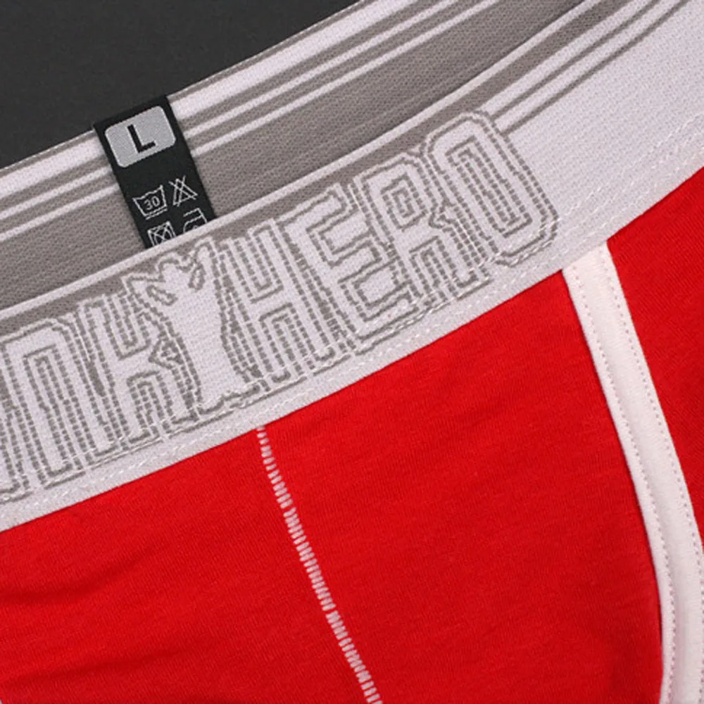 Rosa Hero Mens di Marca Della Biancheria Intima Boxer Mutandine del Pugile degli uomini Shorts Mutande Sexy Maschio Della Biancheria Intima Degli