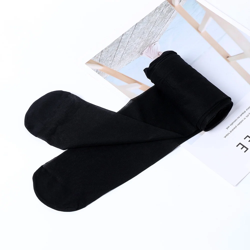 1PC ใหม่แฟชั่นผู้หญิงเซ็กซี่บาง Tights เลดี้โปร่งใสสีดำถุงน่องกางเกง Pantyhose Breathable ยาวถุงน่องบาง