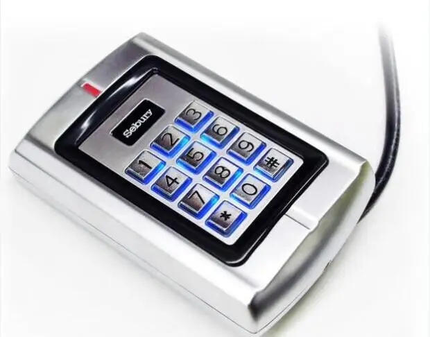 B6 plus-EM IP68 waterproof metal casing standalone EM access control with 20K user and 20K password capacity