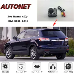 AUTONET HD Night Vision Backup Rear View camera For Mazda  CX9 CX 9 MK1 2006~2016 /license plate camera