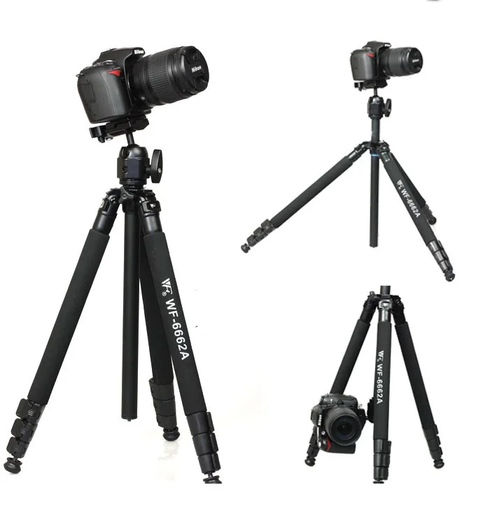 WEIFENG WF-6662A Fancier FT-6662A Tripod with Ball head Camera Photo DV  telescope Tripod