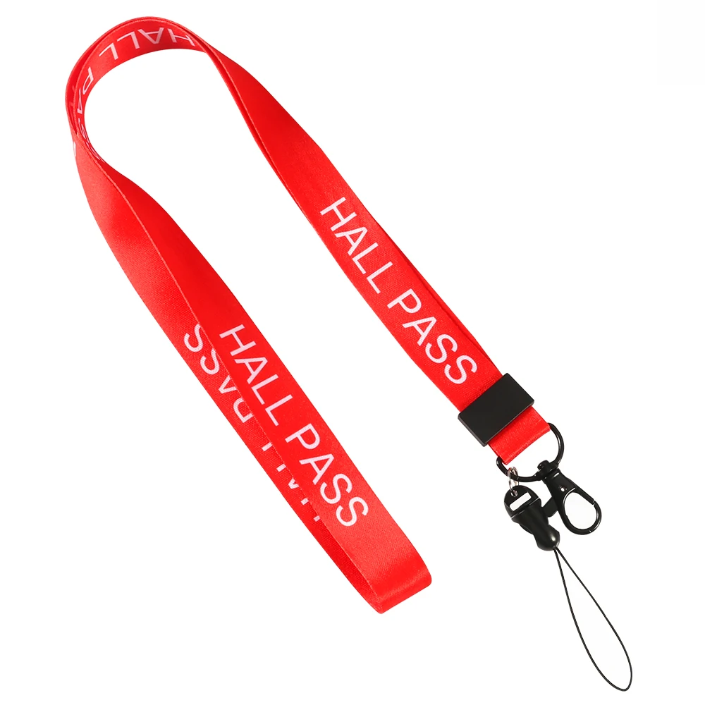 Anti-lost Strap Safety Hall Pass Lanyard For Key Chain Phone Passport Pouch Wallet Purse suitcase Travel Accessories