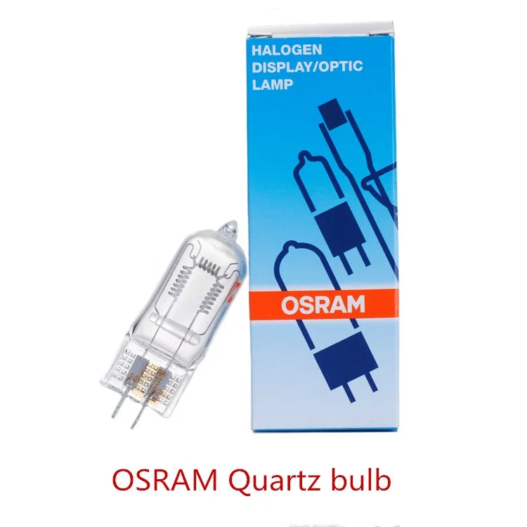 For 2pcs,OSRAM 64575 230V 240V 1000W halogen lamp,NAED 58525,230V1000W 240V1000W GX6.35 bulb,ANSI EGY LIF P1/15 photograph light