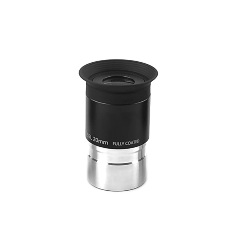 AQUILA 20mm 1.25inch Plossl Telescope Eyepiece - 4-element Plossl Design - Threaded for Standard 1.25inch Monocular Binocular