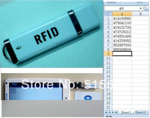 

13.56MHz Mini USB RFID IC reader for Access Control Support Windows ME.2000.ME.NT.XP,LIUNX,Android Operating System