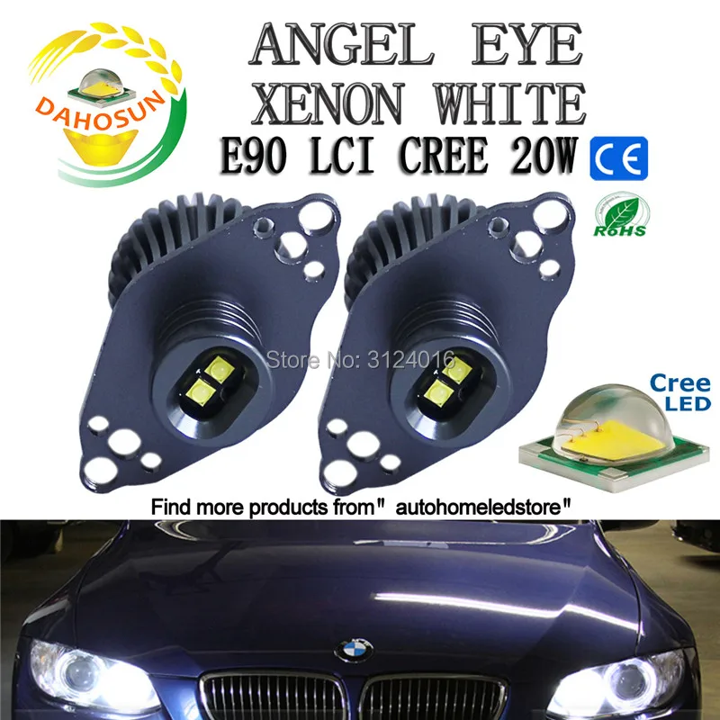 40W Kit! 2pc X dahosun E90 E91 LCI 20W Led Marker light for BMW Wagon Pre-Facelift 325i, 325xi, 328i, 328xi, 330i, 335i, 335xi,