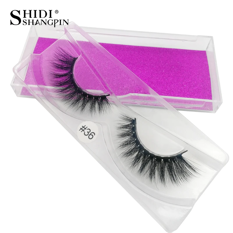 Handmade 3d Mink Lashes 1กล่องแต่งหน้าขนตาปลอมธรรมชาติยาวขนตาปลอมขนตาปลอม3d Mink Full Faux Cils