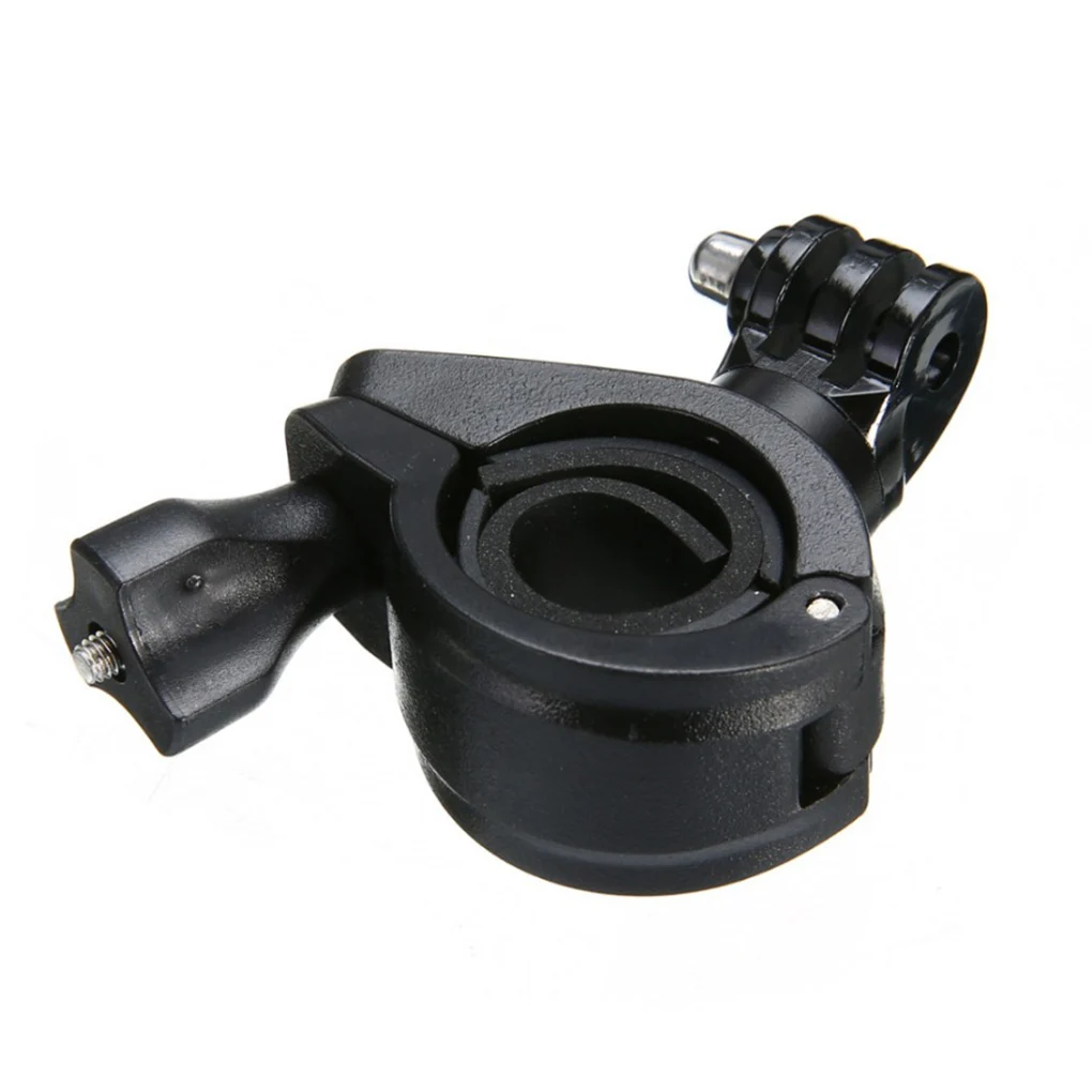 Soporte de cámara de aleación de aluminio para manillar de motocicleta, estante de soporte de cámara con rotación de 360 grados