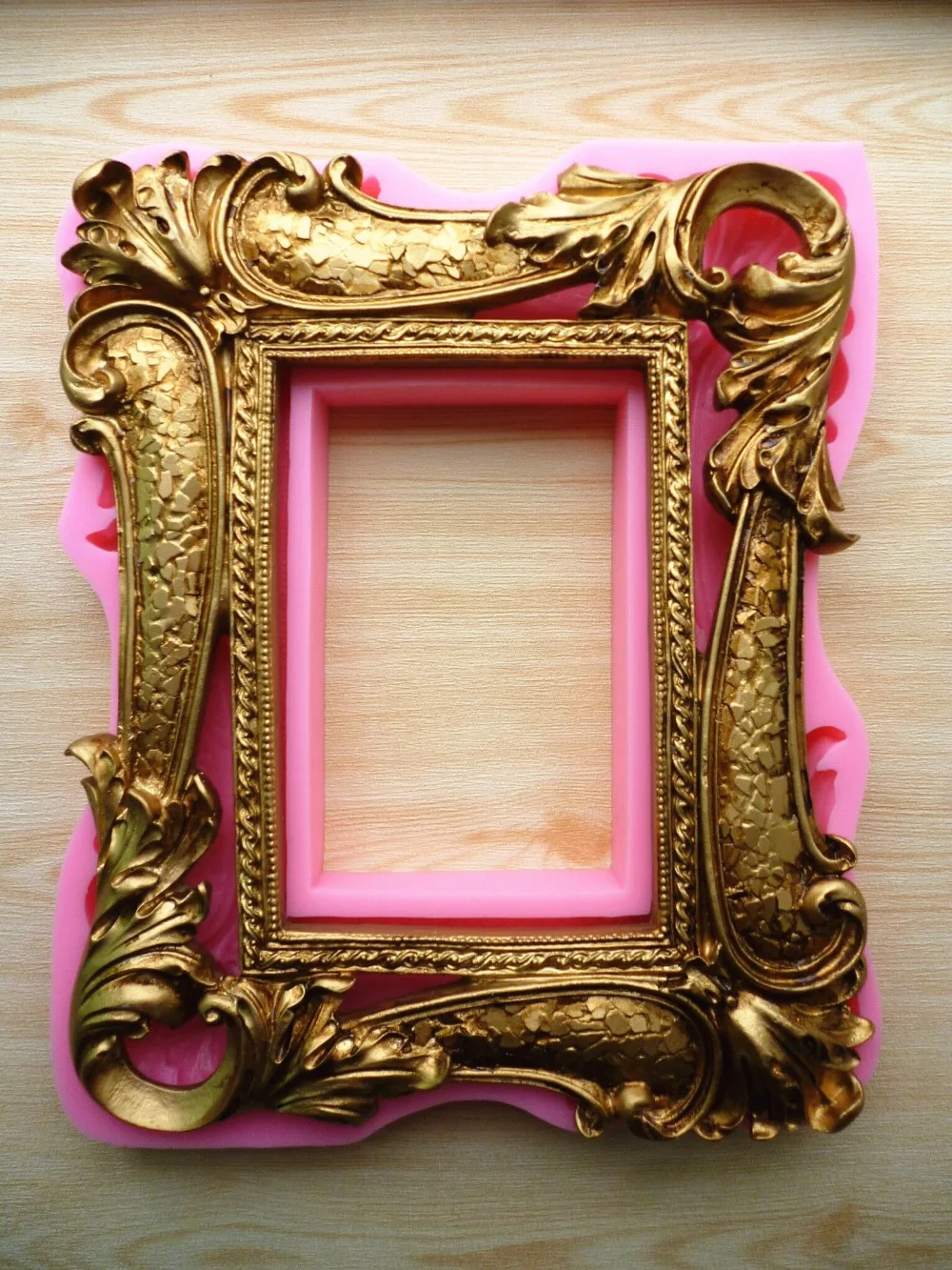 Retro Photo Frame Silicone Molds Garland Frame Cake Decoration Tools Silicone Soap Mold Silicone Cake Mold