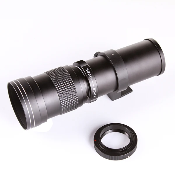 

420-800mm F/8.3-16 Zoom Telephoto Lens+T2 To PK Adapter for K5 K7 K10D K20D K200D