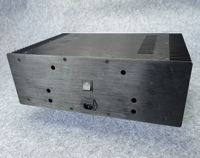 جديد وصول BZ4315E الألومنيوم مكبر للصوت الضميمة أمبير الهيكل ، اثنين الجانب المبرد الألومنيوم الهيكل ، الفئة أ هيكل مكبر كهربائي