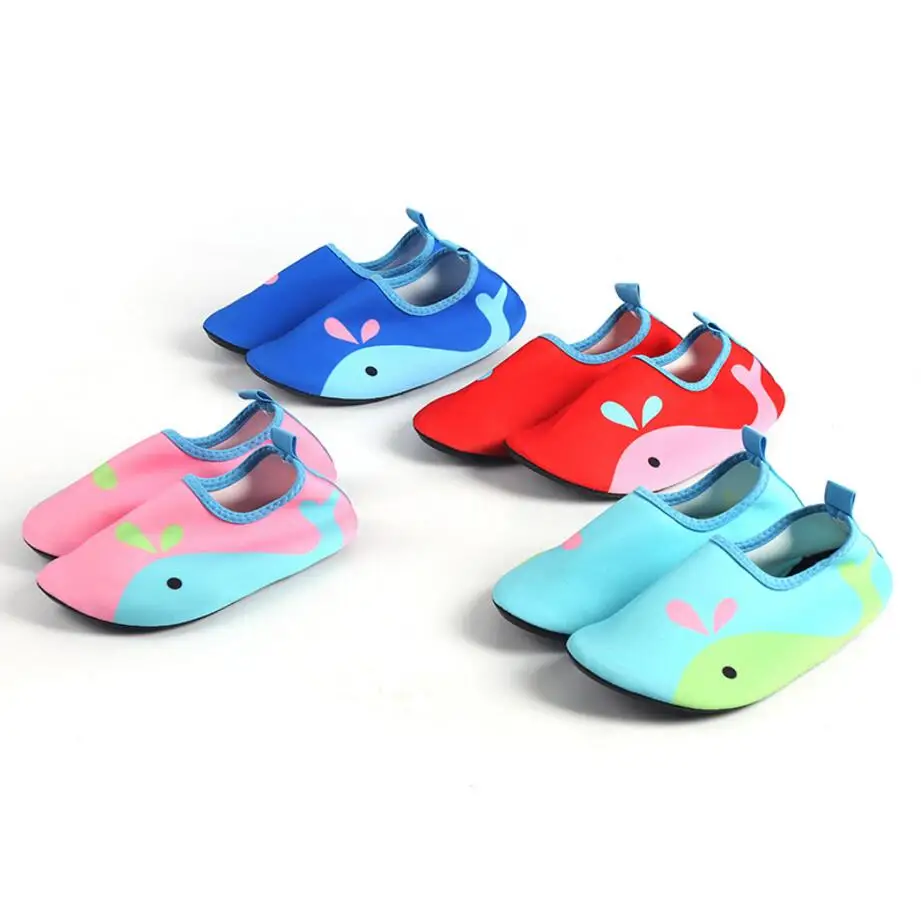 JawayKids Neue Komfort Kinder Schuhe Leichte Kinder Hausschuhe Wasser Schwimmen Schuhe Nette Cartoon Flache Strand Schuhe