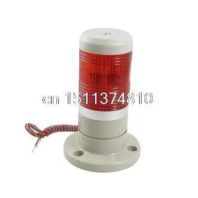 12V DC Red Signal Tower Industrial Warning Lamp Stack Light