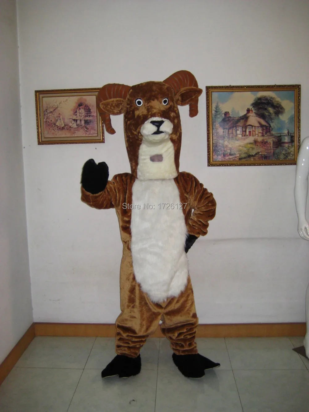 mascot bighorn mascot ram goat costume custom fancy costume anime cosplay fancy dress carnival costume